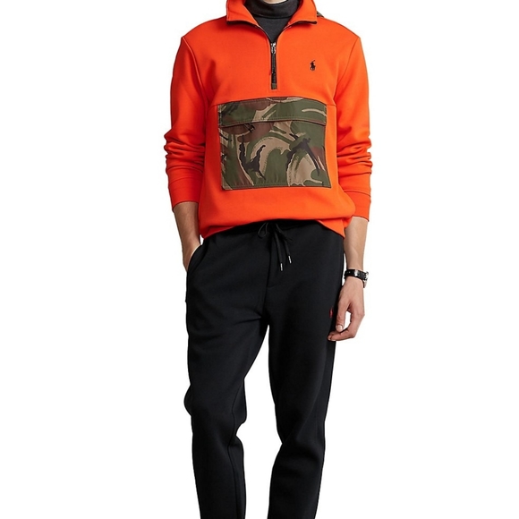 Polo Ralph Lauren Water-Repellent Hybrid Hoodie XXL 1/4 Zip - Picture 4 of 6